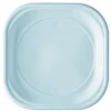 Hot 20 Assiettes Carr S Blanches R Utilisables 20X20Cm Theme Eco-Responsable