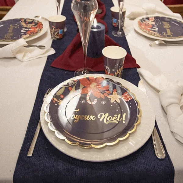Badaboum 8 Assiettes Carton Joyeux No L Outlet