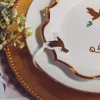 Outlet 10 Etiquettes Colombes Dor Es Avec Ruban Theme Colombe