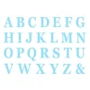 Badaboum 48 Lettres Adh Sives Bleu Ciel En Carton