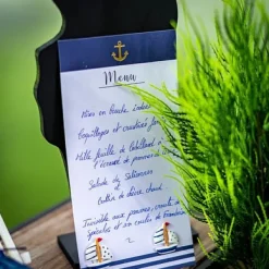 Badaboum 10 Menus Theme Marin Ancre Mariniere Hot