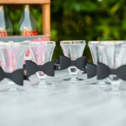 Badaboum 6 Noeuds Papillon Noir Deco Mariage New