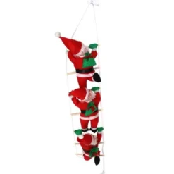 Badaboum 3 Peres Noel Sur Echelle A Suspendre Best
