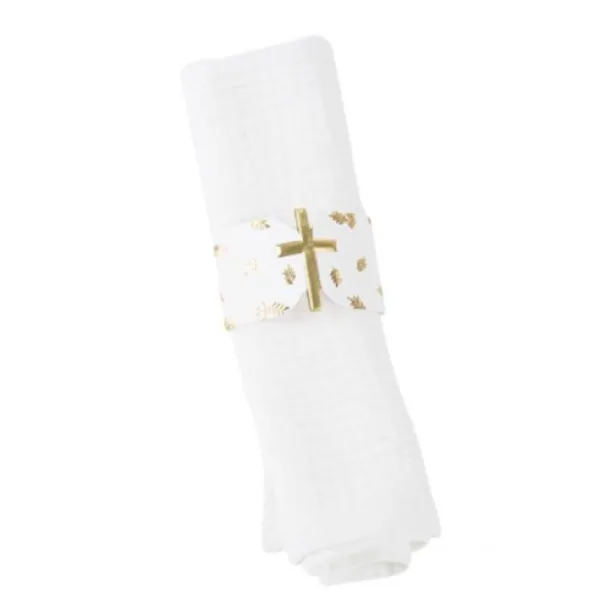 Badaboum 10 Ronds De Serviette Purete Blanc Clearance