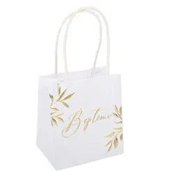 Sale 6 Sacs Cadeaux Bapt Me Or Theme Bapteme