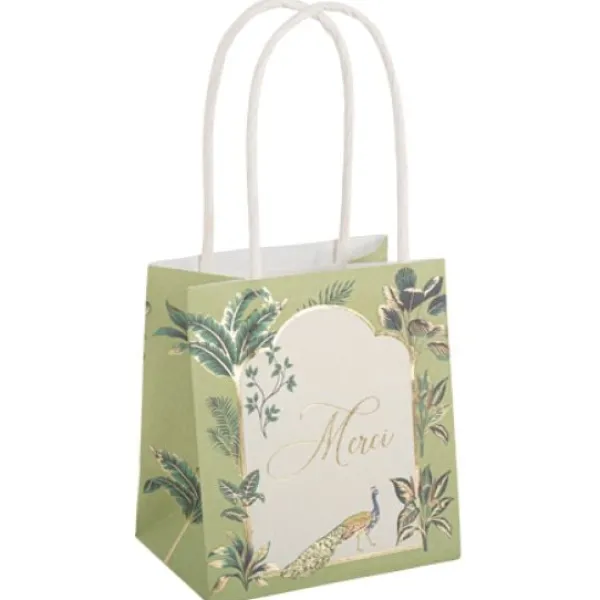 Badaboum 6 Sacs Cadeaux Merci Theme Tropical