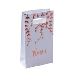 Badaboum 6 Sacs Cadeaux Vegetal Rose Gold