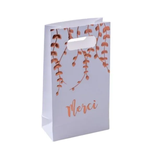 Badaboum 6 Sacs Cadeaux Vegetal Rose Gold
