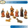 Badaboum 9 Santons En R Sine Pas Cher