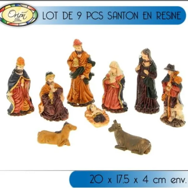 Badaboum 9 Santons En R Sine Pas Cher