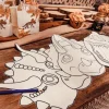 Badaboum 3 Sets De Table Anniversaire Dinosaure A Colorier
