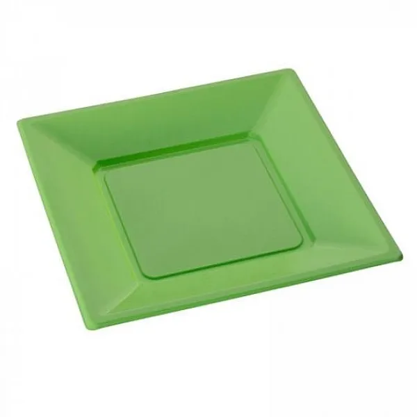 Badaboum Assiette De Noel Jetable Carr E 23 Cm X 12 Pi Ces Best