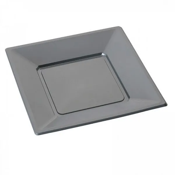 Badaboum Assiette De Noel Jetable Carr E 23 Cm X 12 Pi Ces Best