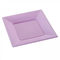 Badaboum Assiette Dessert De Noel Carr En Plastique Rigide X 12 Pi Ces
