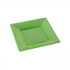 Badaboum Assiette Dessert De Noel Carr En Plastique Rigide X 12 Pi Ces