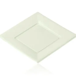 Badaboum Assiette Dessert De Noel Carr En Plastique Rigide X 12 Pi Ces