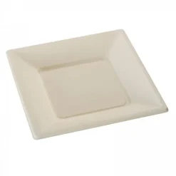 Badaboum Assiette Dessert De Noel Carr En Plastique Rigide X 12 Pi Ces