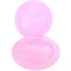 Sale Assiette En Plastique Ronde R Utilisable Rose X 6 Pi Ces Theme Eco-Responsable