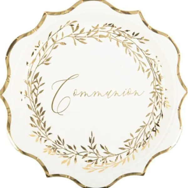 Online Assiettes En Carton Jolis Brins X 8 Pi Ces Theme Communion