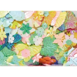 Badaboum Assortiment De Paillettes Champetres Feuilles