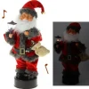 Badaboum Automate Du Pere Noel Avec Costume Rouge Et Gris Sale