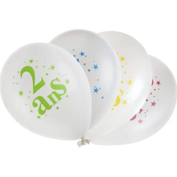 Ballon Gonflable Chiffre 2 Joyeux Anniversaire X8 Theme Joyeux Anniversaire