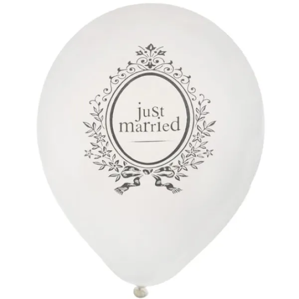 Badaboum Ballon Gonflable Just Married X8 Pi Ces
