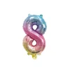Discount Ballon Mylar Chiffre 8 Iris Pastel 36 Cm Theme Deco Pastel