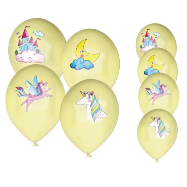 Clearance Ballons Gonflables Licornes 30Cm X8Pcs Theme Licorne