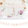 Badaboum Banniere Just Married Rose Claire