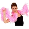Badaboum Boa En Plume Rose 2 M Tres