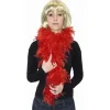 Badaboum Boa En Plume Rouge