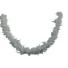 Badaboum Boa Plumes Gris