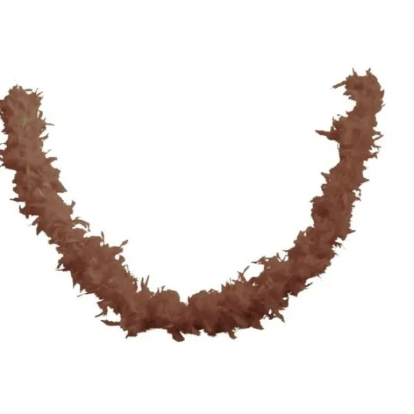 Badaboum Boa Plumes Marron