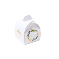 Hot Boite A Dragees Communion Theme Eucalyptus X 10 Pi Ces Theme Communion