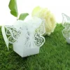 Badaboum Boite A Dragees Kraft Blanc Papillon X 6 Pi Ces