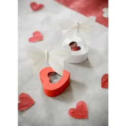 Badaboum Boite Drag Es Coeur Blanc X4