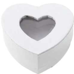 Badaboum Boite Drag Es Coeur Blanc X4