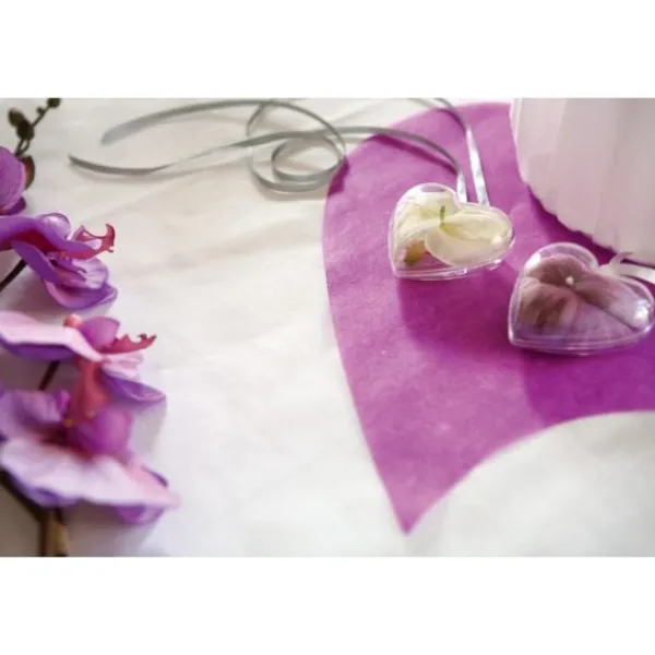 Badaboum Boite Drag Es Coeur Transparent En Plexi