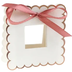 Badaboum Boites Drag E Festonn S Rose Gold X6 Pi Ces