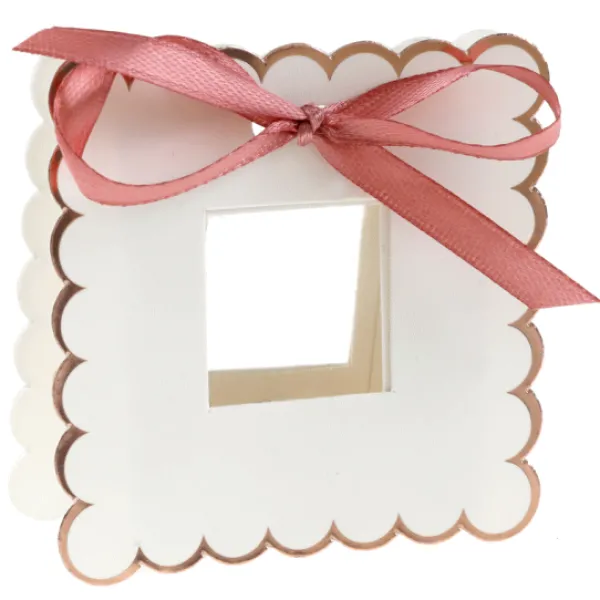 Badaboum Boites Drag E Festonn S Rose Gold X6 Pi Ces