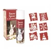 Badaboum Bombe De Neige Artificielle 150 Ml Avec Pochoirs Outlet