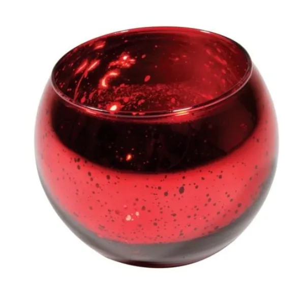 Badaboum Bougeoir Boule M Tal Rouge