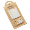 Online Bougie Anniversaire Blanche Paillet Es X 10 Pi Ces Theme Joyeux Anniversaire