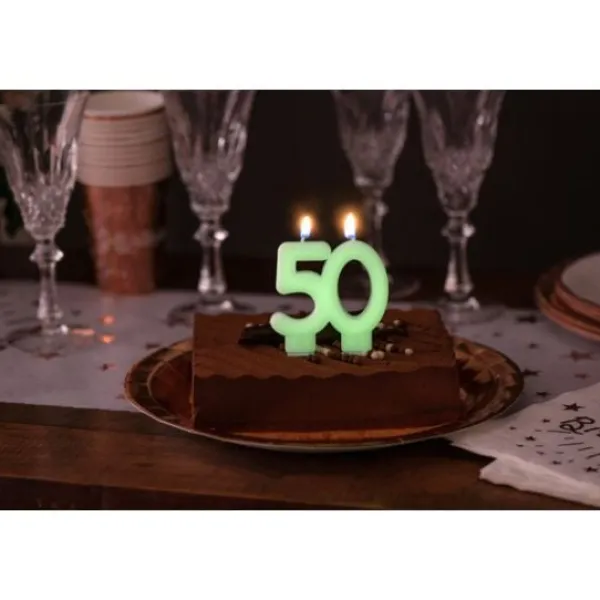 Best Bougie Anniversaire Chiffre 60 Phosphorescente Theme Joyeux Anniversaire