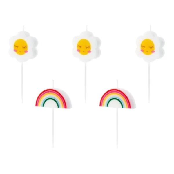 New Bougie Anniversaire Daisy X5 Pi Ces Theme Joyeux Anniversaire