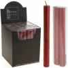 Badaboum Bougie Chandelier Décorative Rouge X2