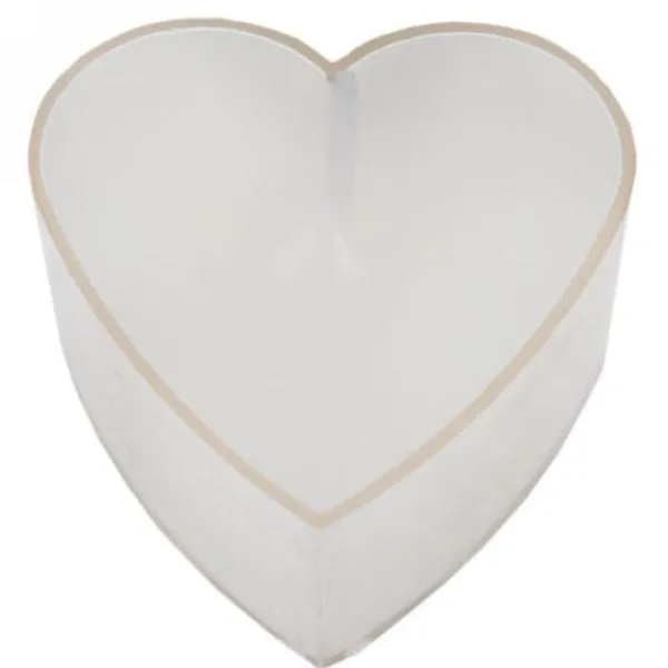 Badaboum Bougie Chauffe Plat Coeur Blanche X 4 Pi Ces