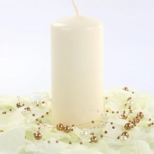Badaboum Bougie Cylindrique Ivoire 12Cm Outlet
