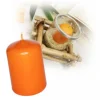 Badaboum Bougie Cylindrique Orange 10Cm Clearance